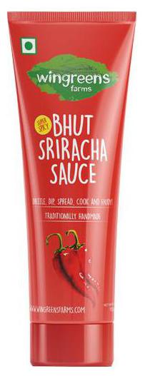

Wingreens Farms Sauce - Bhut Sriracha 100 g