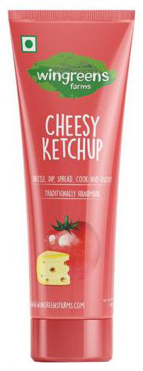 

Wingreens Farms Ketchup - Cheesy 100 g