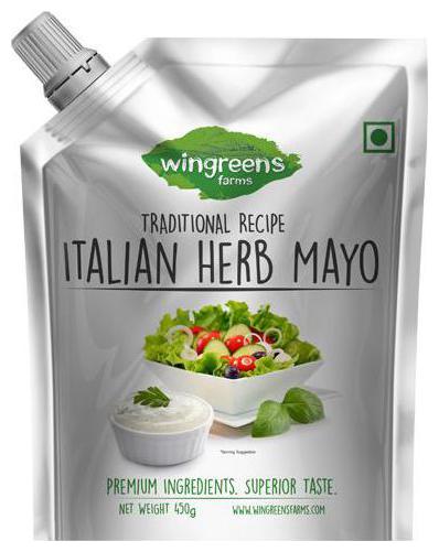 

Wingreens Farms Mayo - Italian Herb 450 g