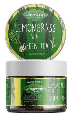 

Wingreens Farms Lemongrass with Green Tea 60 g