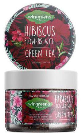 

Wingreens Farms Hibiscus Flowers with Green Tea 60 g