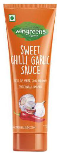

Wingreens Farms Sauce - Sweet Chilli Garlic 100 g