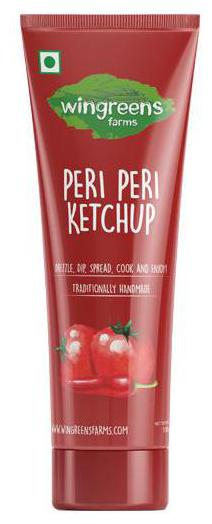 

Wingreens Farms Ketchup - Peri Peri 100 g