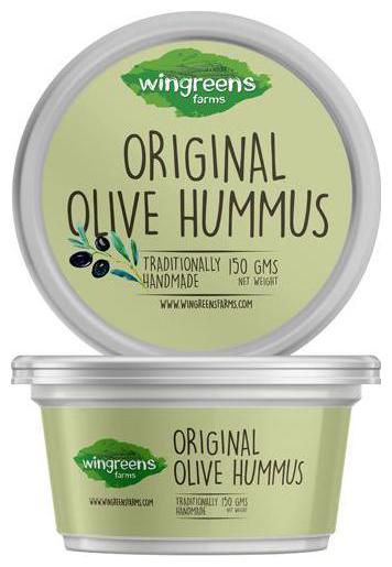 

Wingreens Farms Hummus Original Olive 150 g