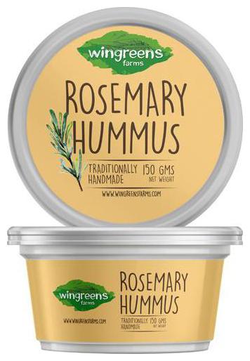 

Wingreens Farms Hummus Rosemary 150 g