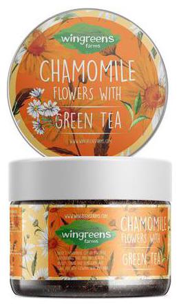 

Wingreens Farms Chamomile Flowers with Green Tea 60 g