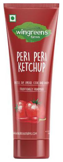

Wingreens Farms Ketchup - Peri Peri 100 g