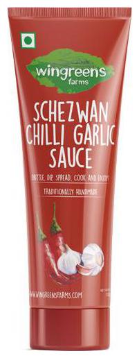 

Wingreens Farms Sauce - Schezwan Chilli Garlic 100 g