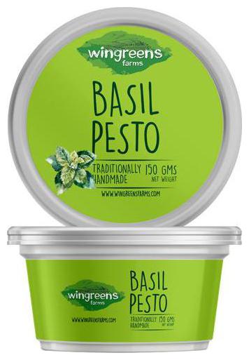 

Wingreens Farms Basil Pesto 150 g