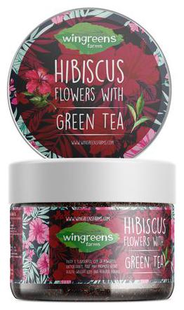 

Wingreens Farms Hibiscus Flowers with Green Tea 60 g