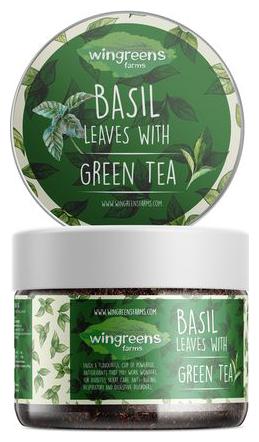 

Wingreens Farms Basil Leaves with Green Tea 60 g