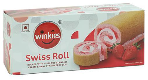 

Winkies Swiss Roll - Cream Real Strawberry Jam 185 g