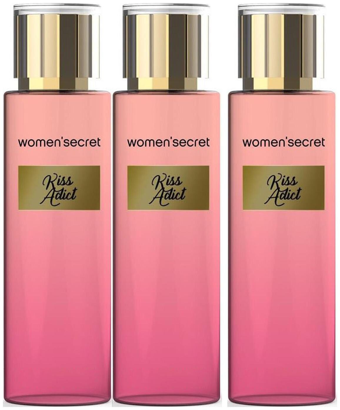 

Womens Secret Kiss Adict Deodorant Spray 100 ml (Pack Of 3)