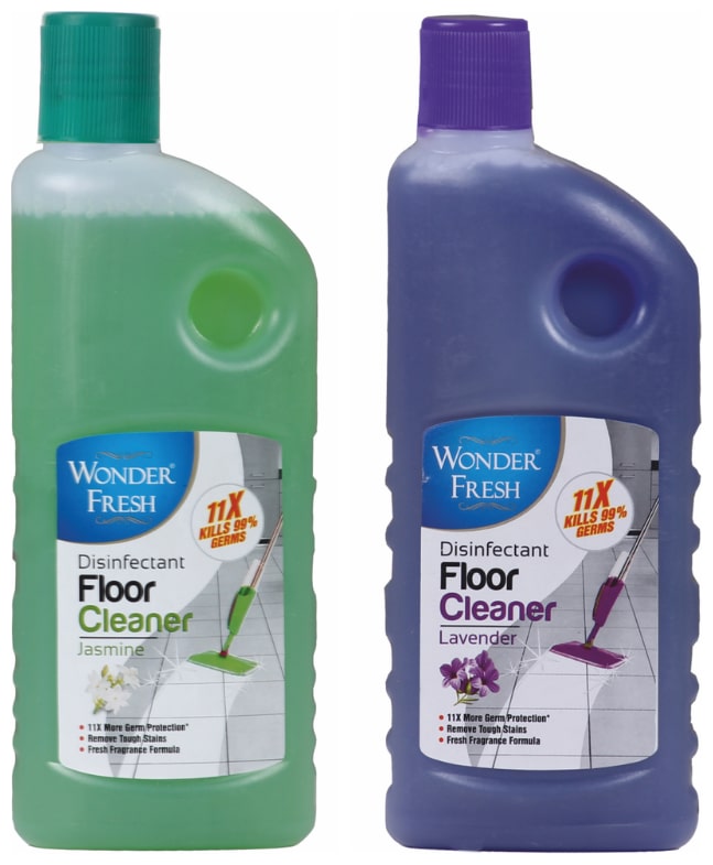 

Wonder Fresh Floor Cleaner Jasmine 500 ml and Lavender 500 ml (Pack of 2