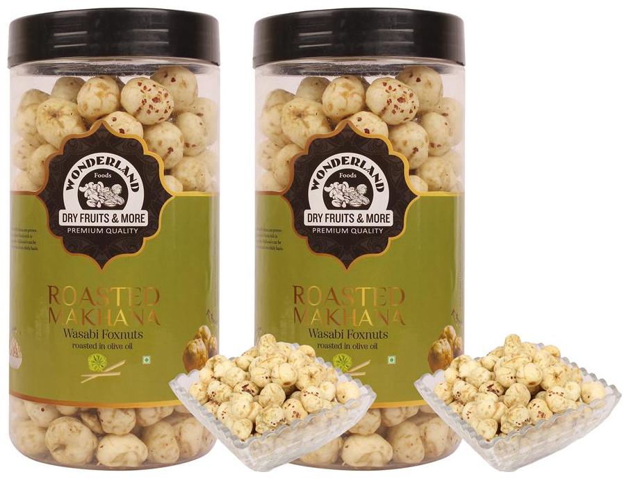 

Wonderland Roasted Makhana Wasabi Foxnuts 200 G