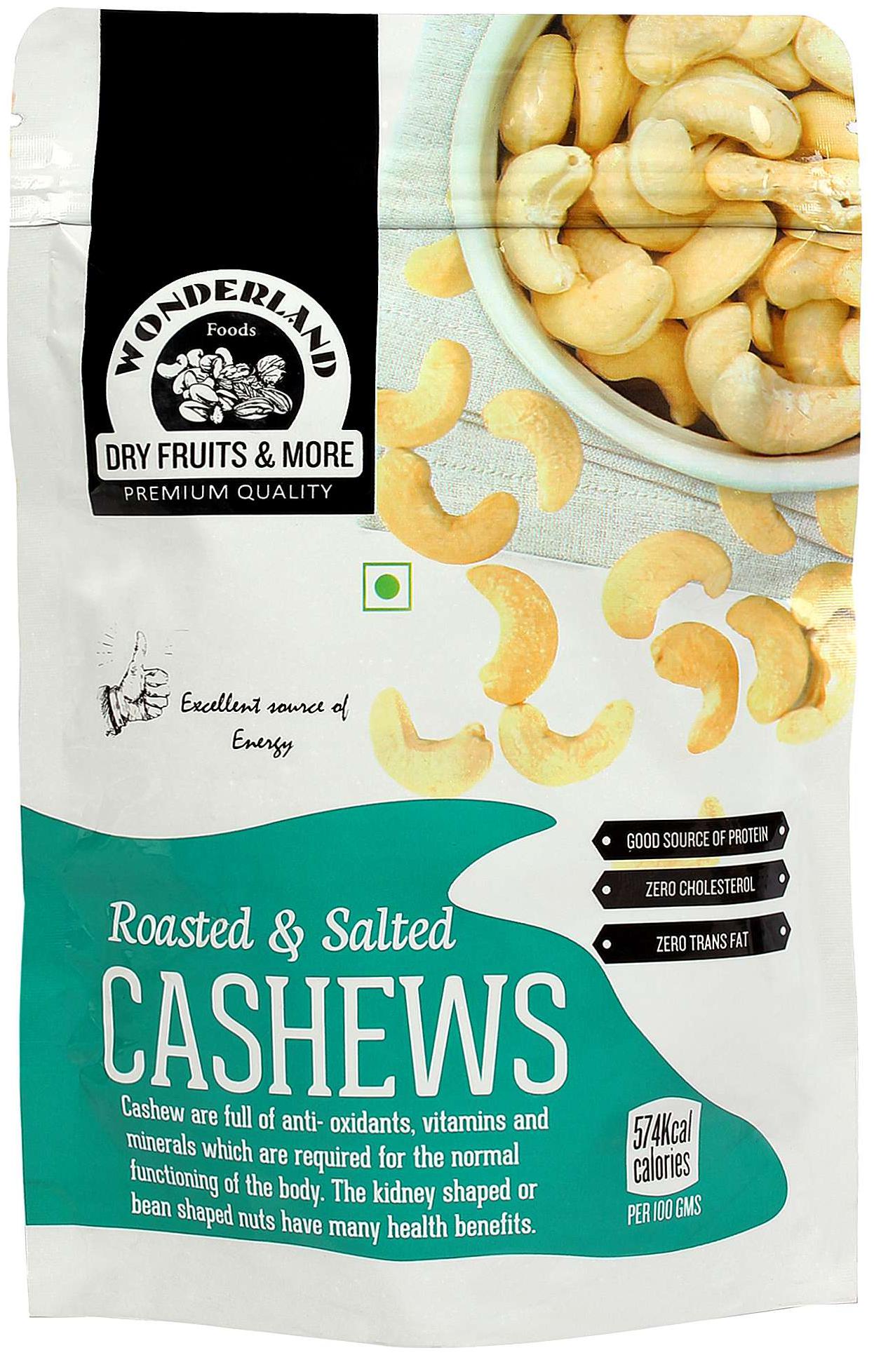 

Wonderland Roasted Salted Cashew 200g