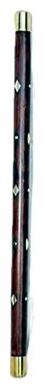 

Wooden Handcarved Sheesham Wood With Brass Design Walking Stick 24 Gift Item