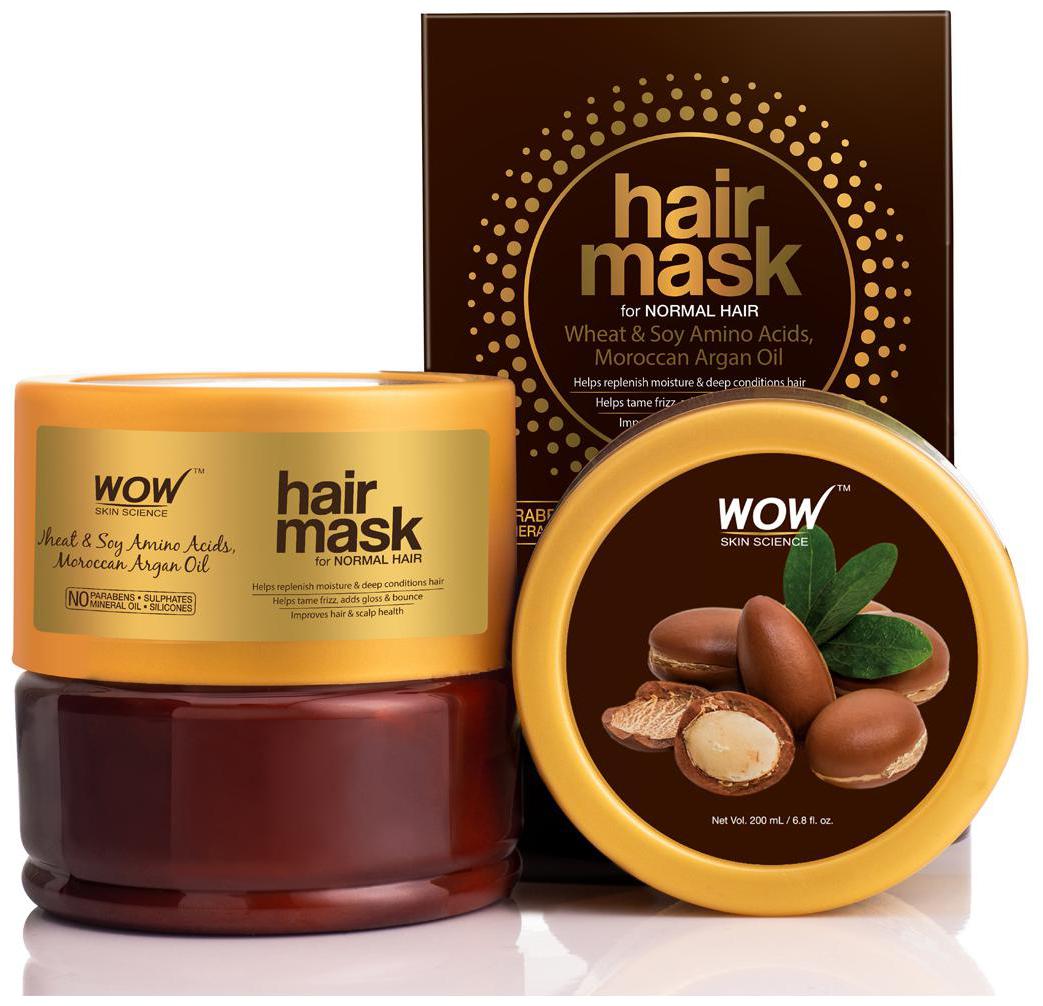 

WOW Hair Mask For Normal Hair - 200 ml