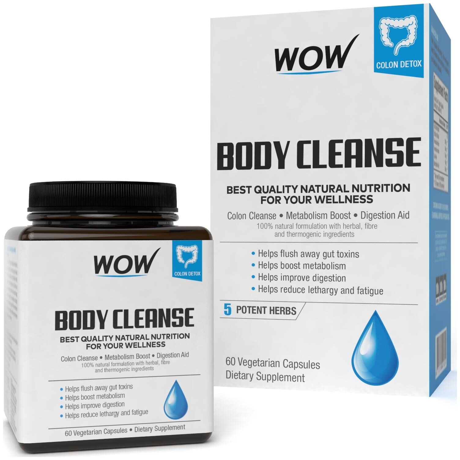 

WOW Life Science Body Cleanse 60 Capsules