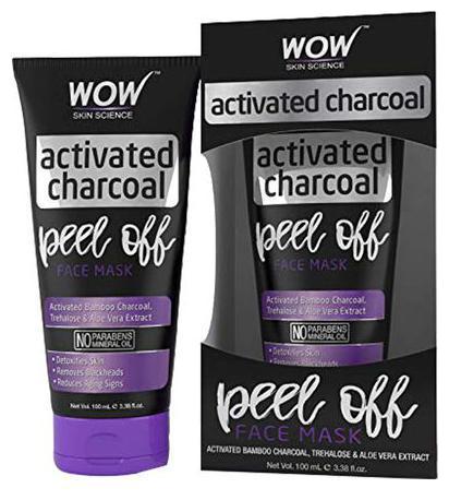 

Wow Skin Science Activated Charcoal Peel Off Face Mask 100 ml