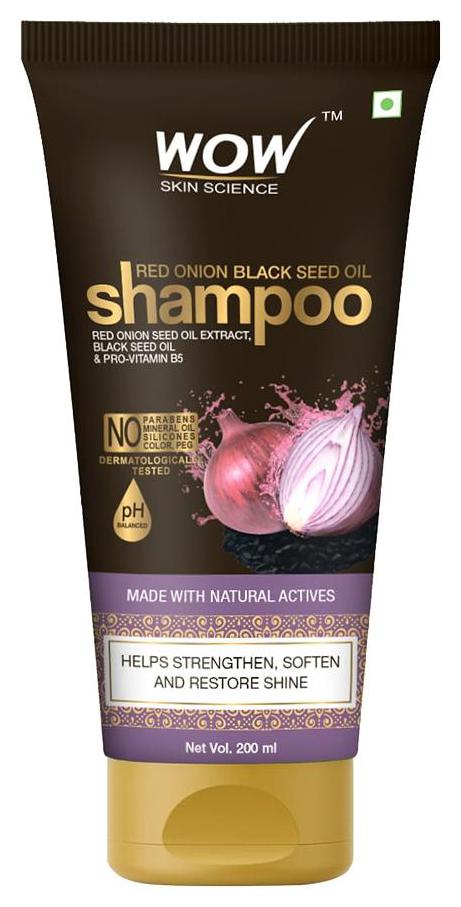 

WOW Skin Science Red Onion Black Seed Oil Shampoo Tube - 200ml