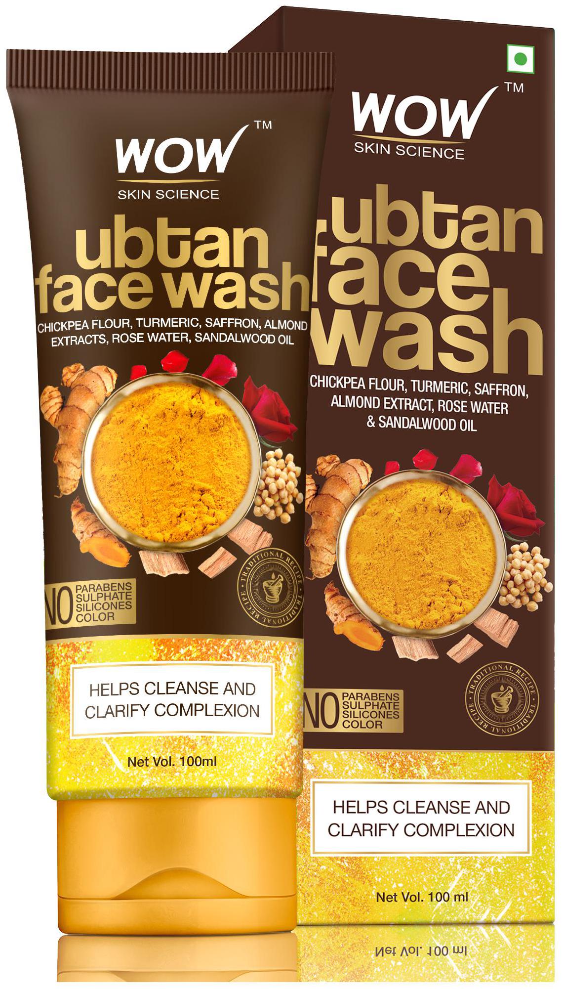 

WOW Skin Science Ubtan Face Wash - 100 ml(Pack of 1)