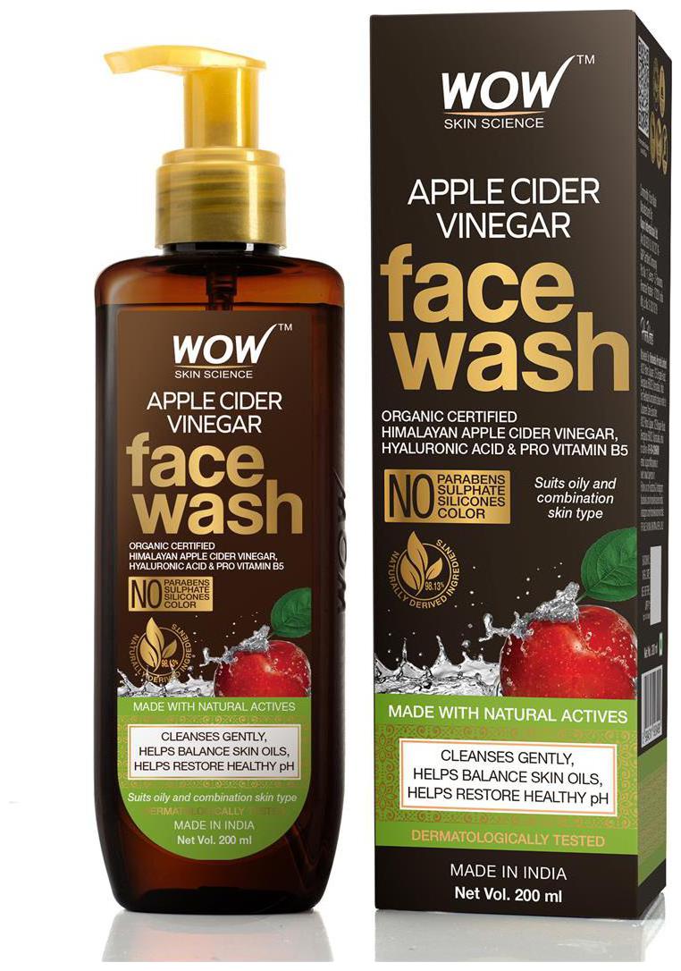 

WOW Skin Science Apple Cider Vinegar Face Wash 200ml (Pack of 1)