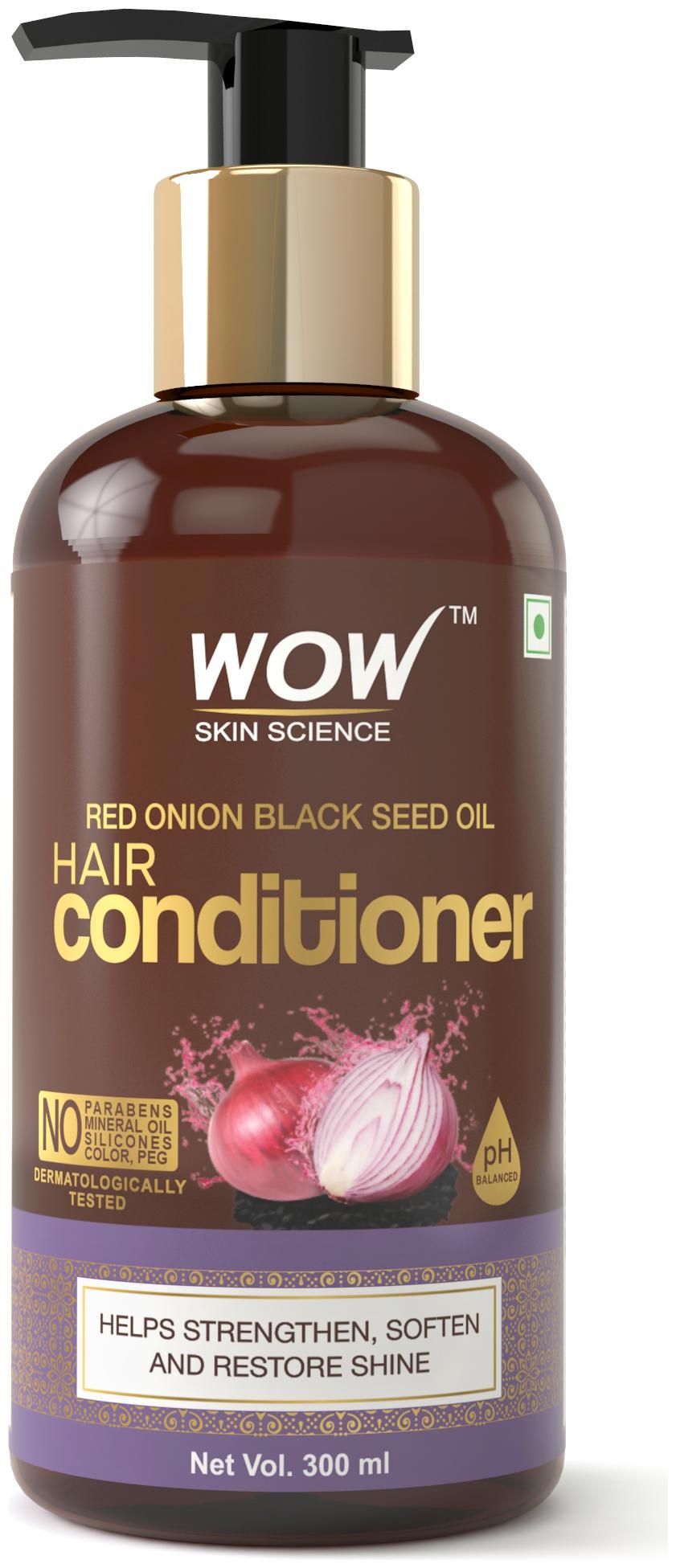 

Wow Skin Science Onion Black Seed Oil Hair Conditioner 300 ml