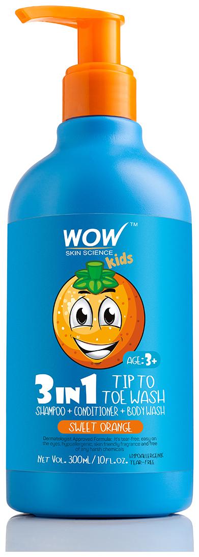 

WOW Skin Science Kids Plush Plump Body Lotion Sweet Orange SPF 15 300ml (Pack of 1)