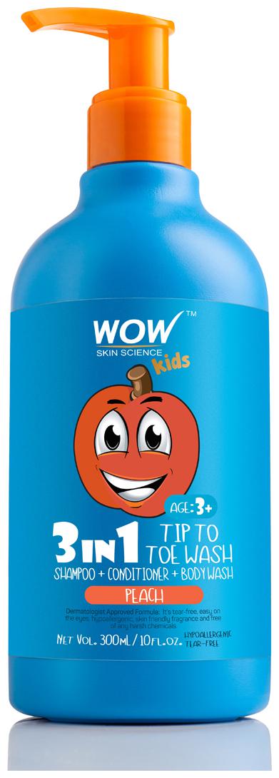 

WOW Skin Science Kids Plush Plump Body Lotion Peach SPF 15 300ml (Pack of 1)