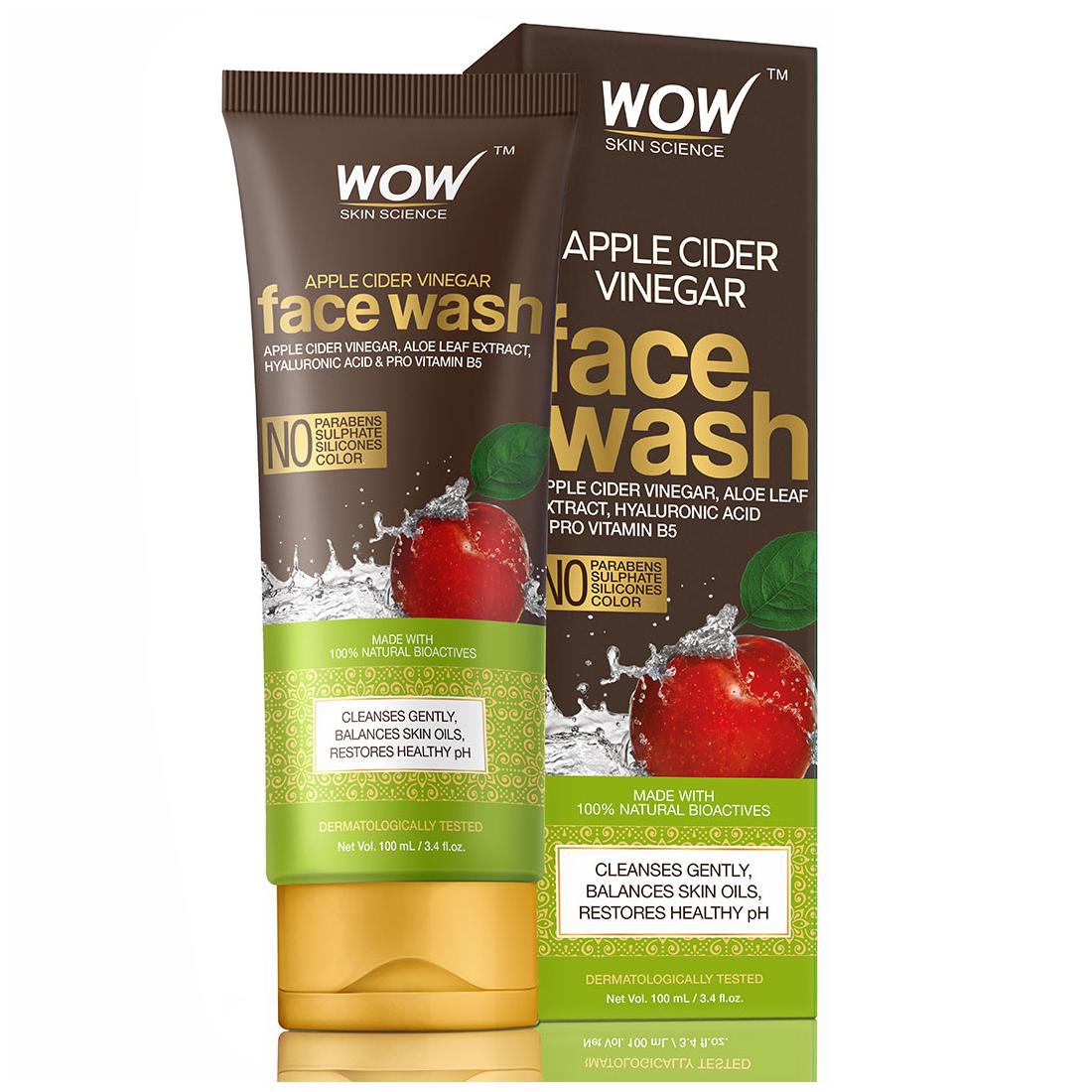 

WOW Skin Science Apple Cider Vinegar Face Wash 100ml
