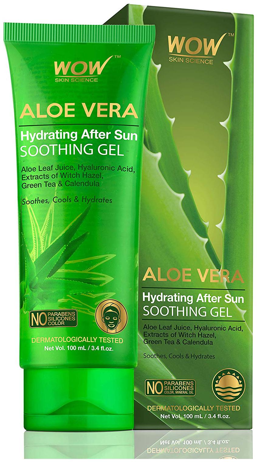 

Wow Skin Science Aloe Vera Hydrating After Sun Soothing Gel 100 ml Tube