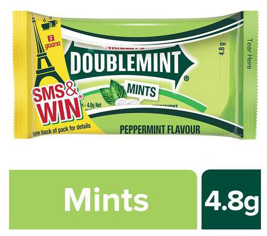 

Wrigleys Doublemint Peppermint Thin Mints 4 8 g