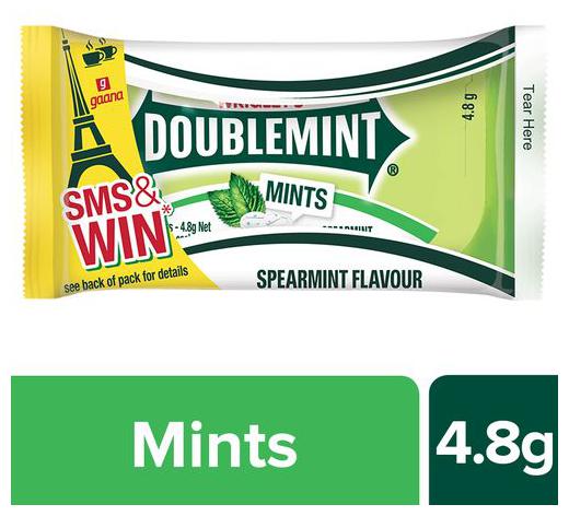 

Wrigleys Doublemint Spearmint Thin Mints 4 8 g
