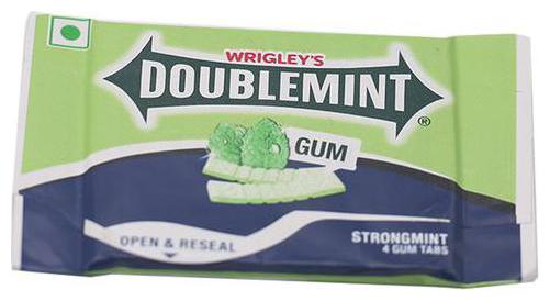 

Wrigleys Doublemint Gums - Strongmint 7 4 g