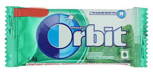 

Wrigleys Orbit Chewing Gum - Spearmint Sugarfree 4 4 g