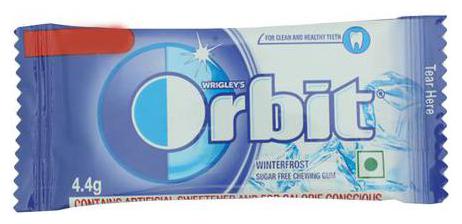 

Wrigleys Orbit Chewing Gum - Winterfrost Sugarfree 4 4 g