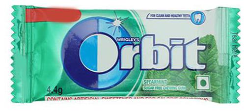 

Wrigleys Orbit Chewing Gum - Spearmint Sugarfree 4 4 g