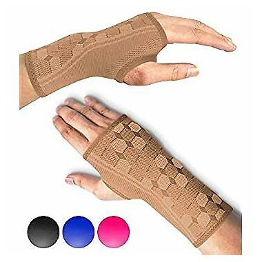 

Wrist Support Sleeves (Pair) Medical Compression for Carpal Tunnel and Wrist P