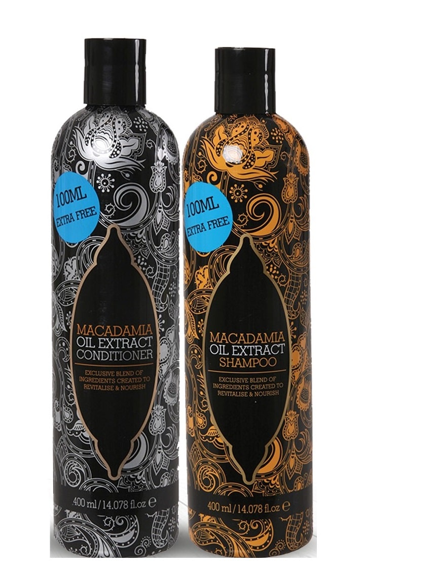 

Xpel Marketing Macadamia moisturise Protect Hair Shampoo Conditioner Combo-400ml with Macadamida Nut Seed Oil
