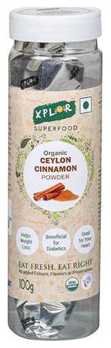 

XPLOR Organic Ceylon Cinnamon Powder 100 g