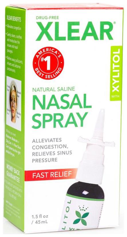 

Xylitol and Saline Nasal Spray-1 5oz