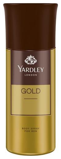 

Yardley Deodorant Body Spray Gold (For Men) 150 ml