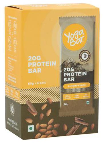 

Yoga bar 360 g Protein Bars - Almond Fudge Whey Almond60g
