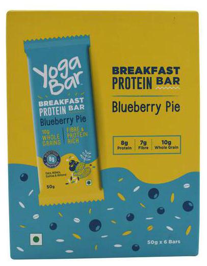 

Yoga bar Breakfast Bar - Blueberry Pie 50 g