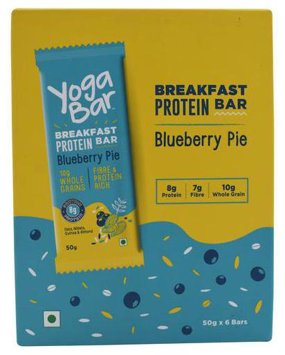 

Yoga bar Breakfast Bar - Blueberry Pie 50 g