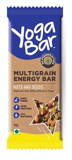 

Yoga Bar Energy Bars Multigrain Nuts N Seed 38 Gm