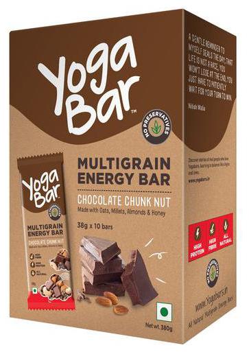 

Yoga bar Energy Bars - Multigrain Chocolate Chunk Nut38g