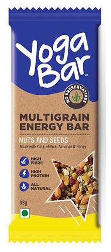 

Yoga Bar Energy Bars Multigrain Nuts N Seed 38 Gm
