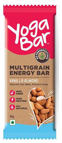 

Yoga Bar Energy Bars Multigrain Vanilla Almond 38 g